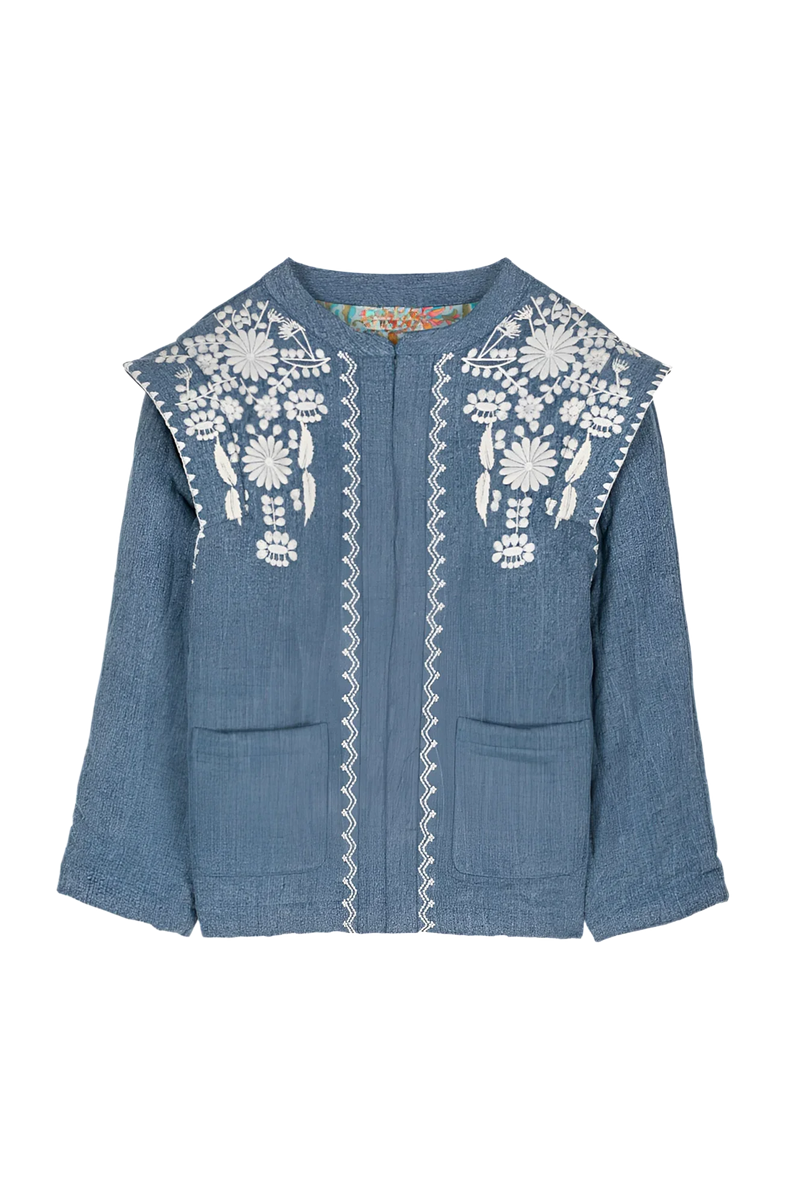 A Vintage Style Jacket with Delicate Timeless Details
