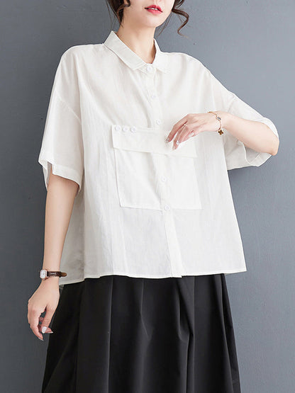 Classic Vintage Blouse with a Flattering Fit