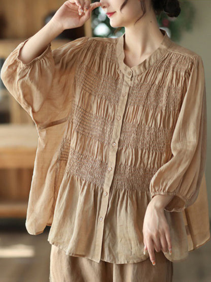Classic Vintage Blouse with a Flattering Fit