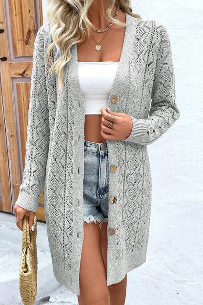 Vintage Inspired Cardigan with a Contemporary Edge