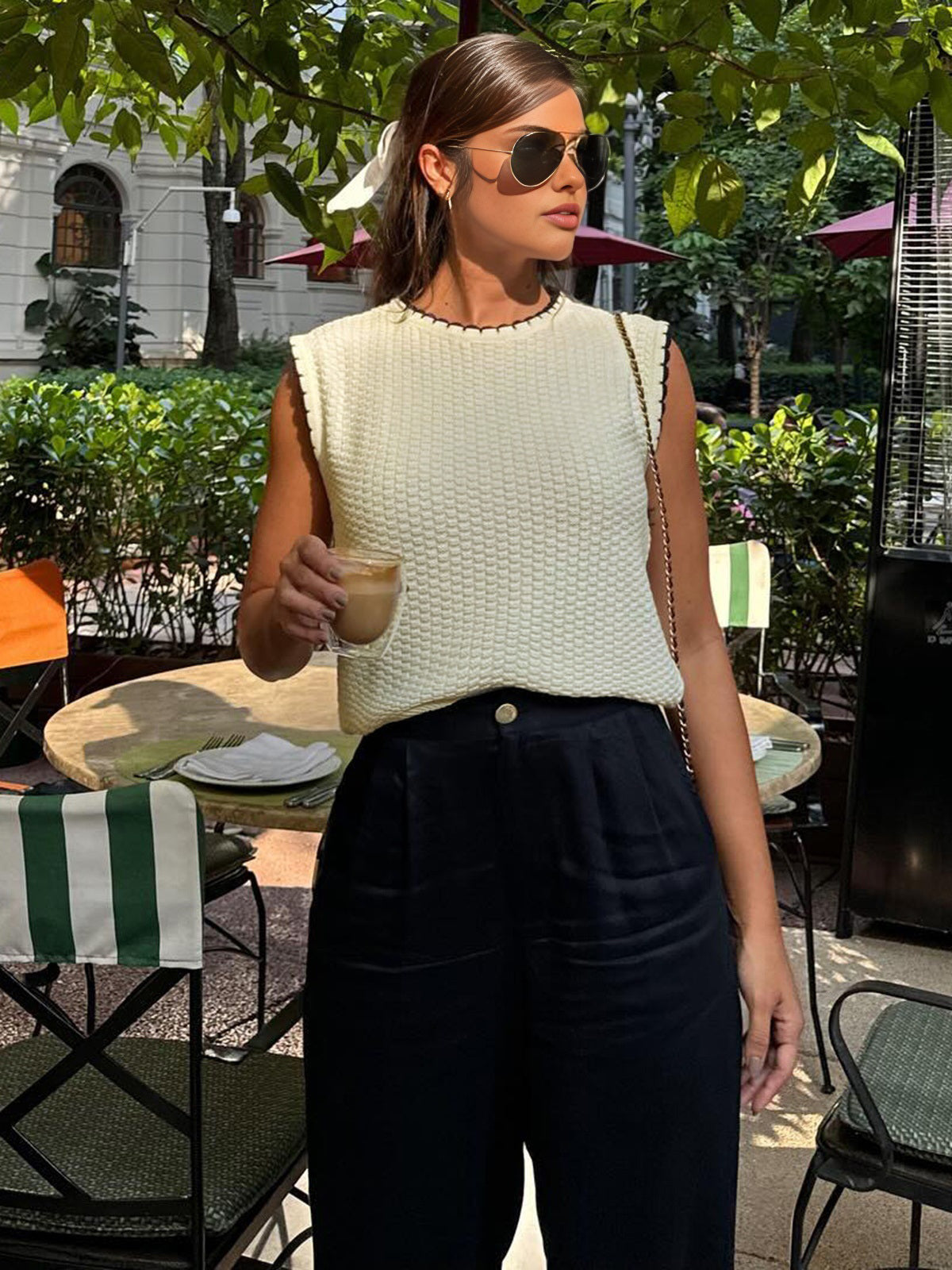 Classic Vintage Sweater with a Flattering Fit