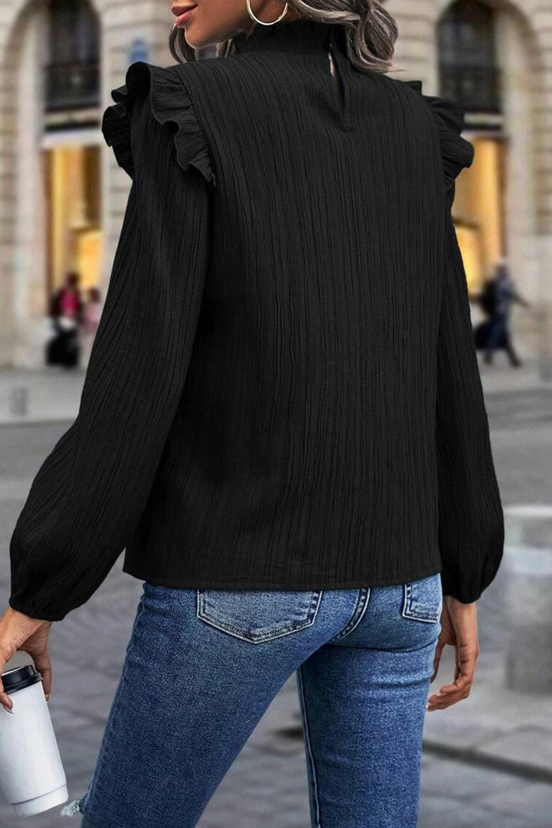 A Vintage Style Top with Delicate Timeless Details