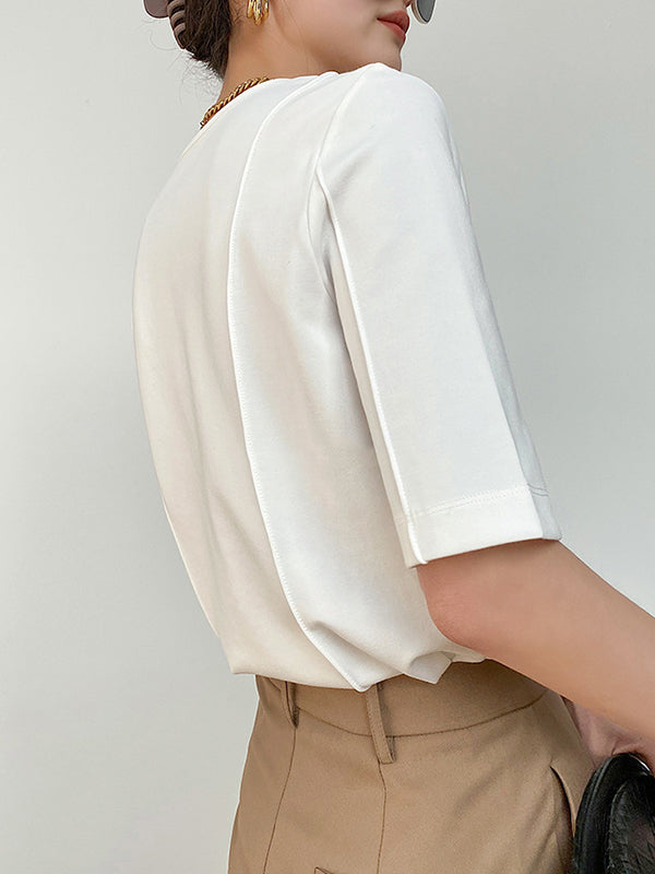 A Vintage Style T-Shirt with Delicate Timeless Details