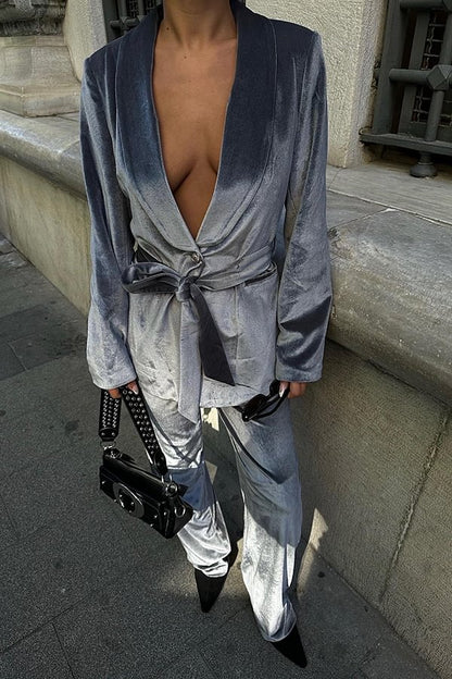 A Vintage Style Pants with Delicate Timeless Details