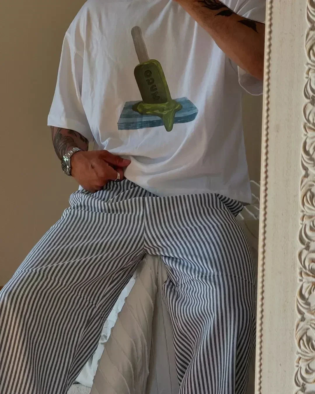 A Vintage Style T-Shirt with Delicate Timeless Details