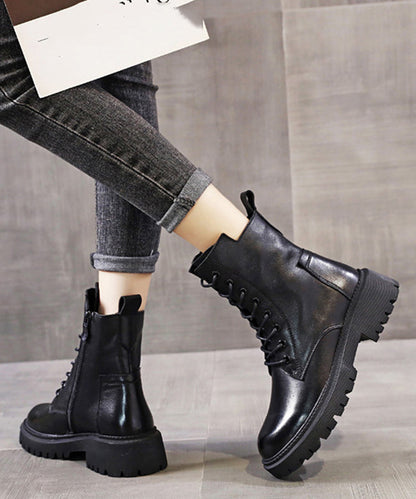 A Vintage Style Boots with Delicate Timeless Details