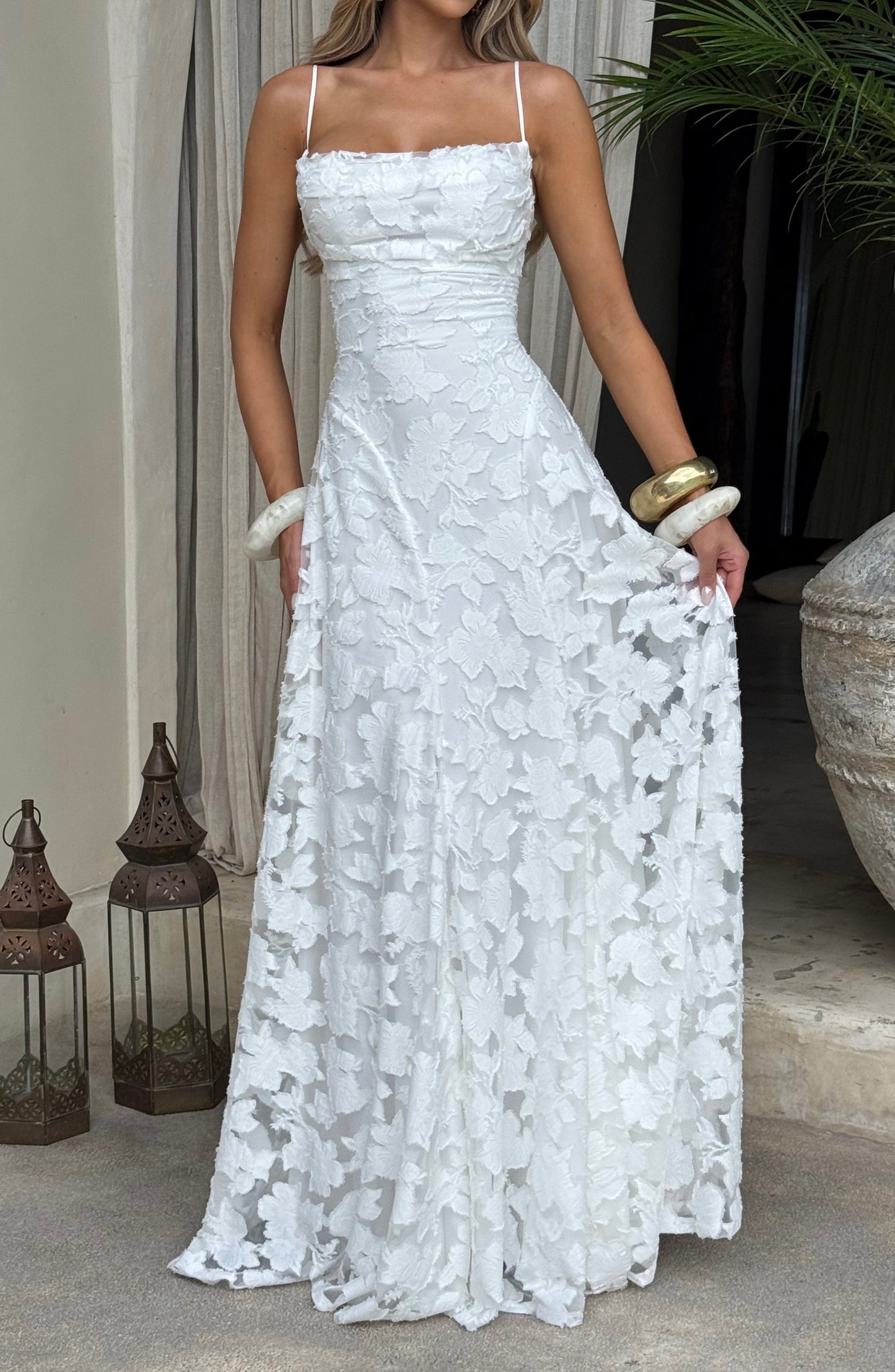 A Vintage Style Dress with Delicate Timeless Details