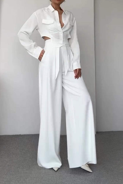 A Vintage Style Trousers with Delicate Timeless Details