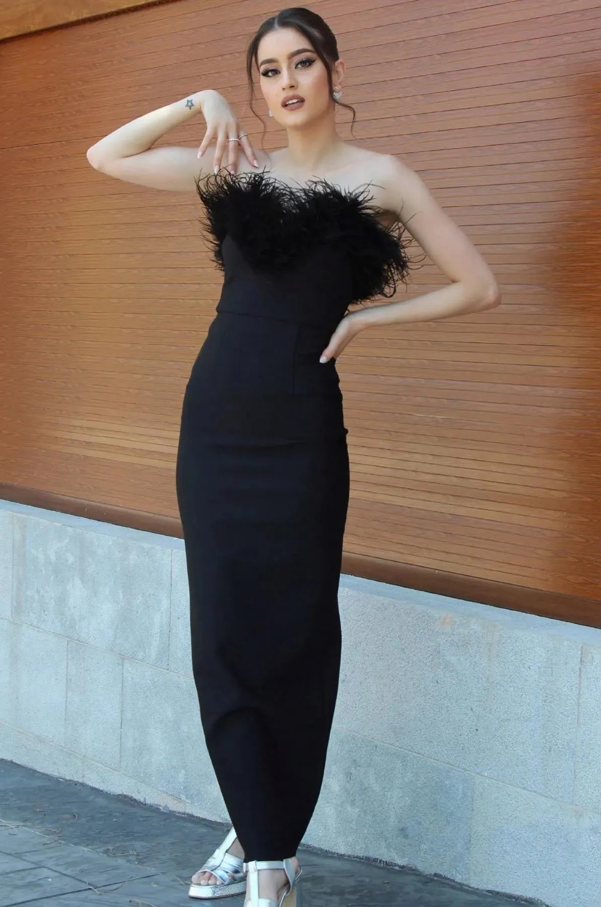 A Vintage Style Dress with Delicate Timeless Details
