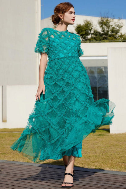 A Vintage Style Dress with Delicate Timeless Details