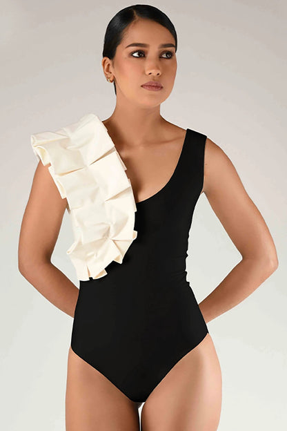 Beautifully Balanced Swimsuit with Timeless Character