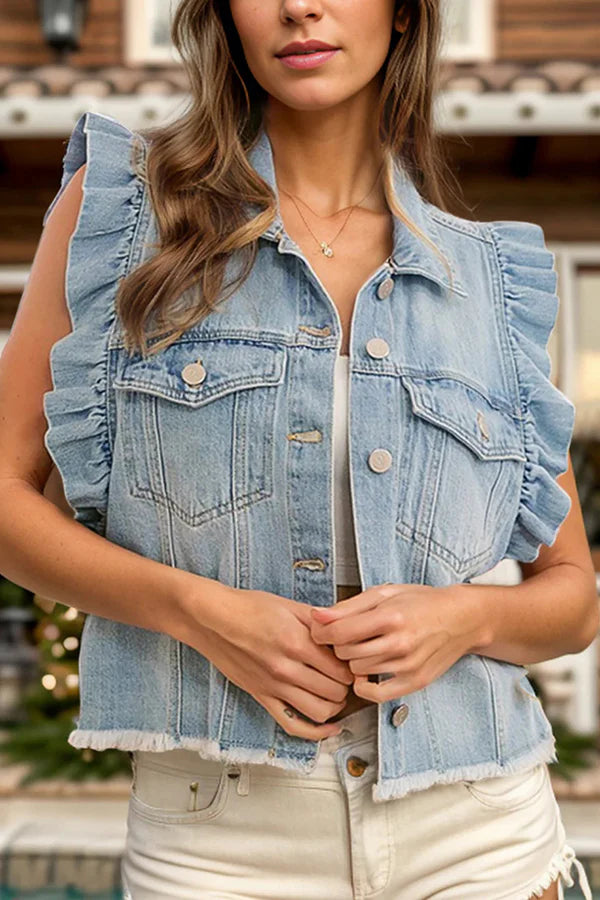 A Vintage Style Jacket with Delicate Timeless Details