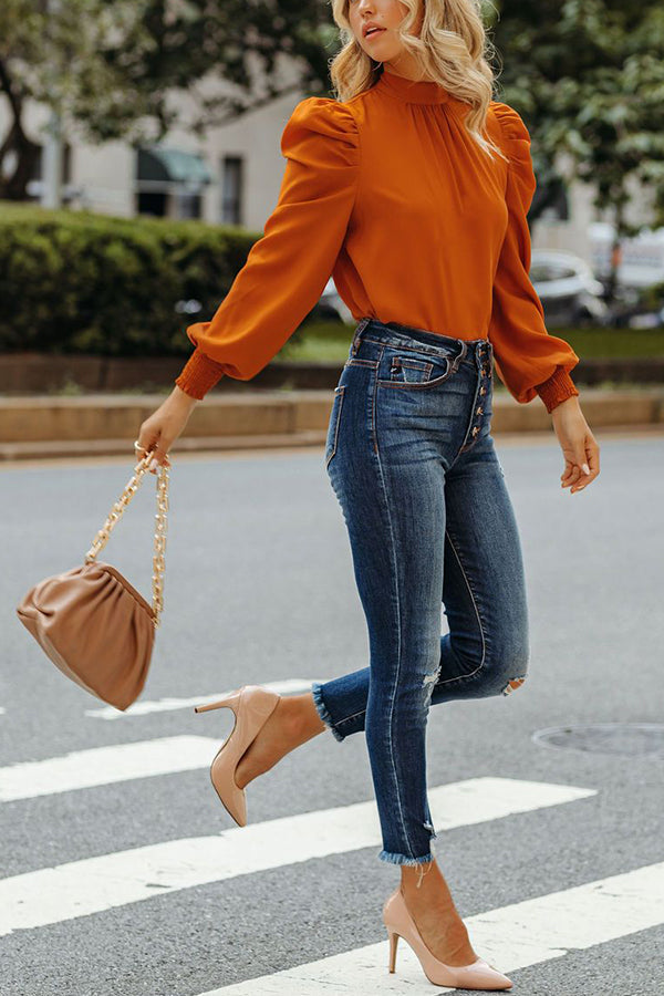Vintage Inspired Blouse with a Contemporary Edge