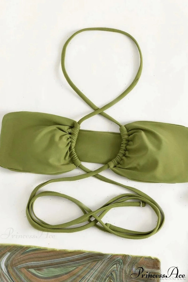Vintage Inspired Bikini with a Contemporary Edge