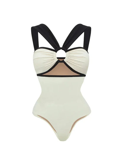 A Vintage Style Swimsuit with Delicate Timeless Details