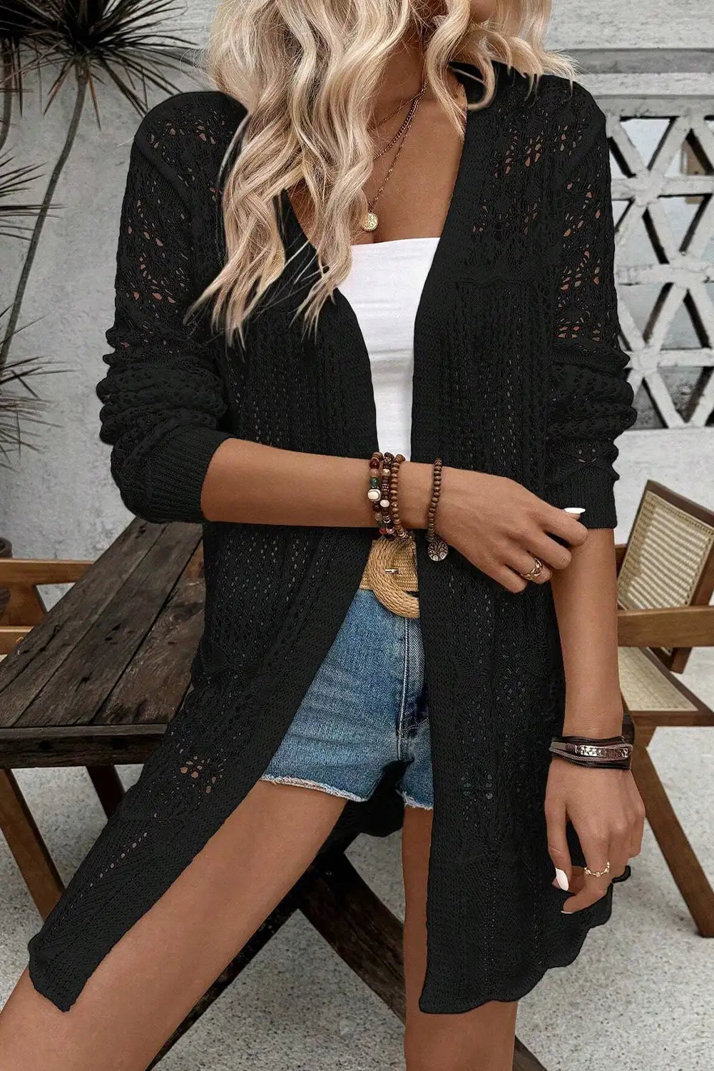 Sophisticated Cardigan with a Clean Classic Look