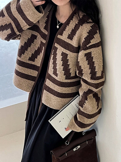 Vintage Inspired Cardigan with a Contemporary Edge
