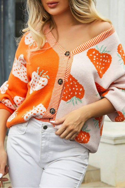 Well Tailored Cardigan with a Graceful Silhouette