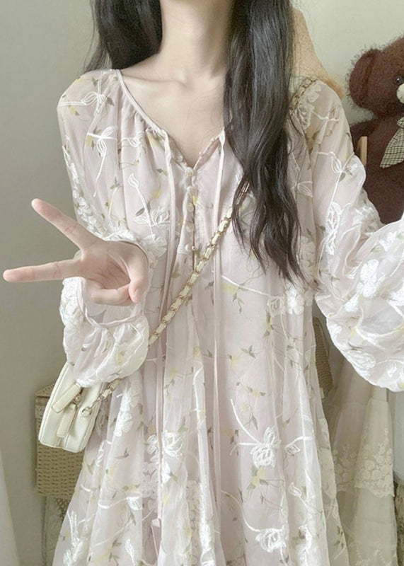 A Vintage Style Dress with Delicate Timeless Details