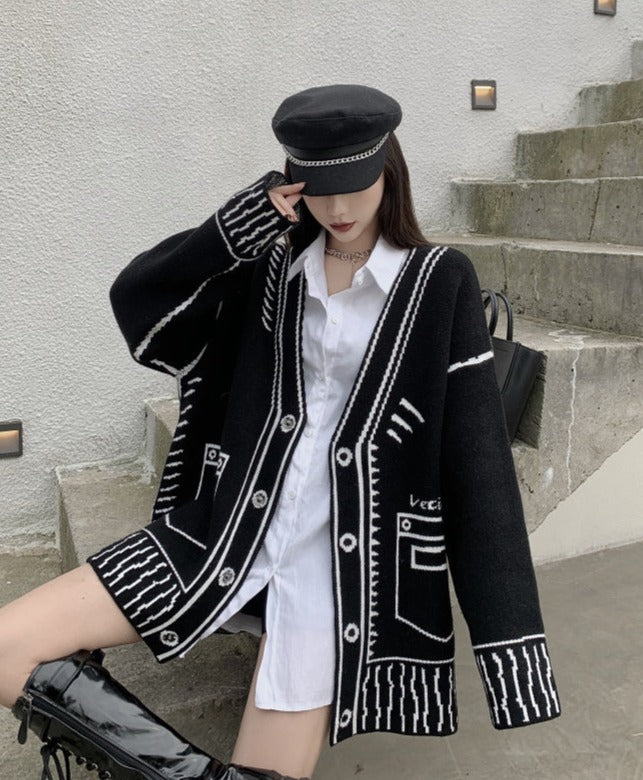 A Vintage Style Cardigan with Delicate Timeless Details