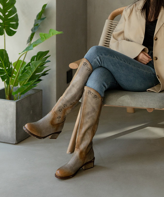 Sophisticated Boots with a Clean Classic Look