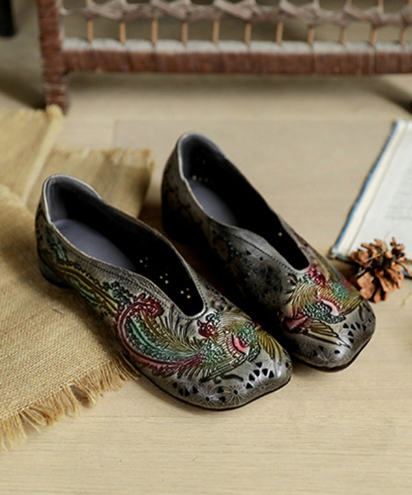 A Vintage Style Shoes with Delicate Timeless Details