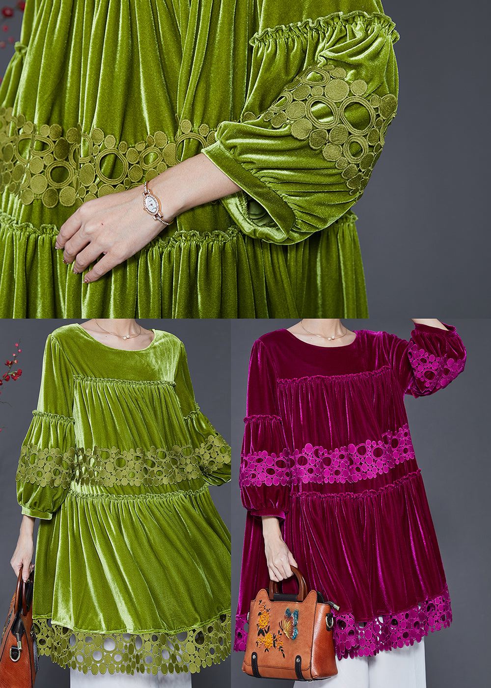 Classic Vintage Dress with a Flattering Fit