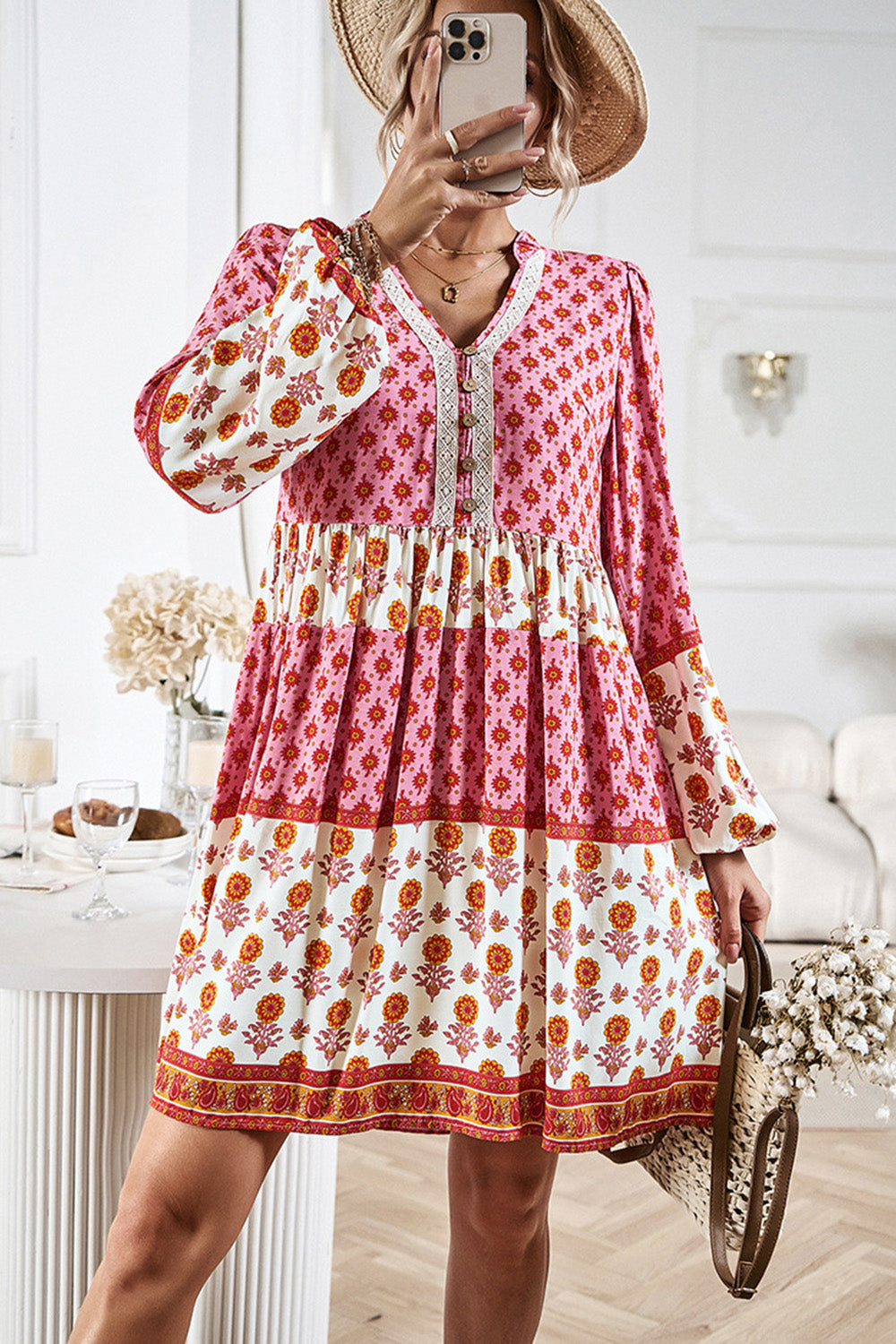 A Vintage Style Dress with Delicate Timeless Details