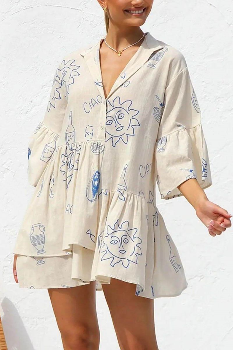 A Vintage Style Dress with Delicate Timeless Details