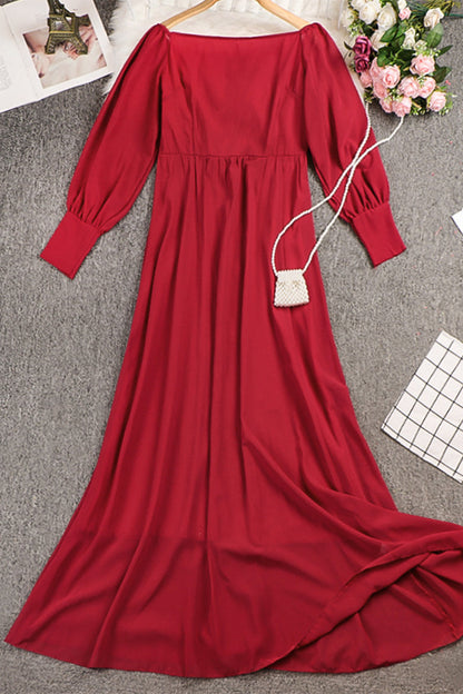 A Vintage Style Dress with Delicate Timeless Details