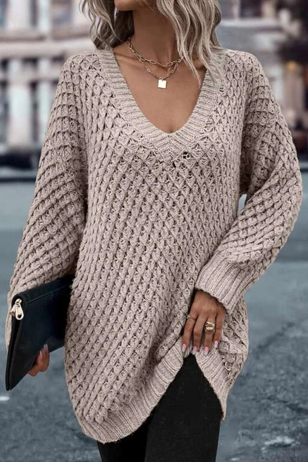 A Vintage Style Sweater with Delicate Timeless Details