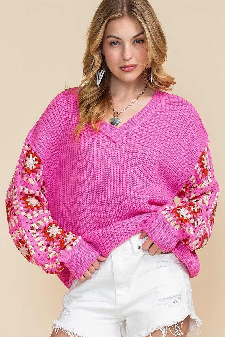 Classic Vintage Sweater with a Flattering Fit