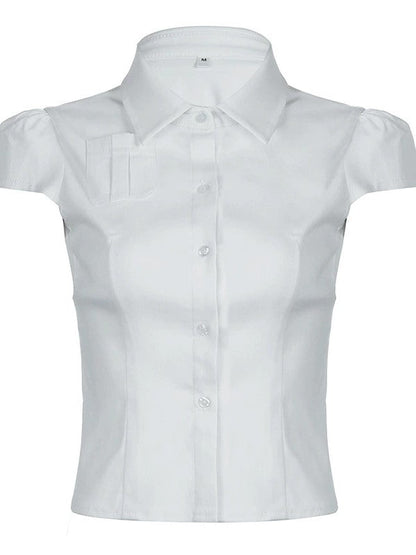 Classic Vintage Blouse with a Flattering Fit