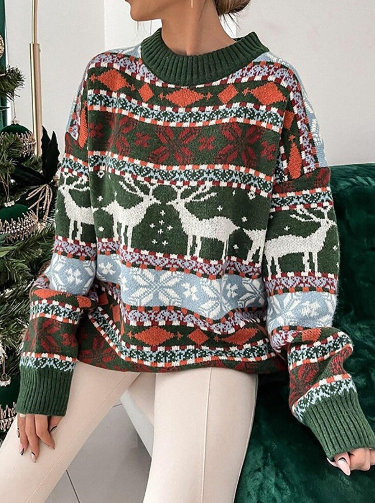 A Vintage Style Sweater with Delicate Timeless Details