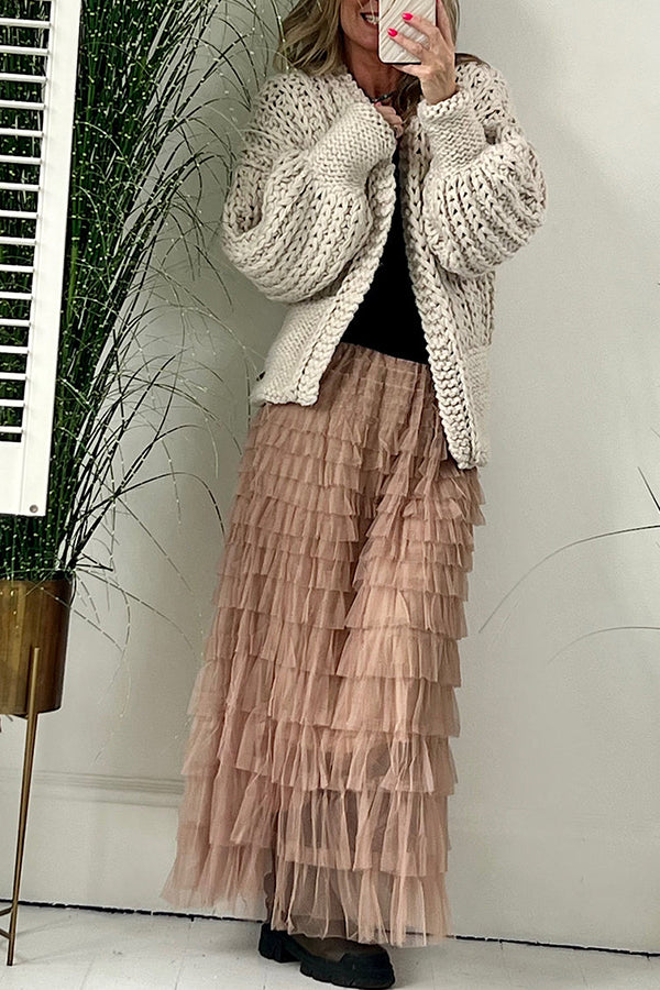 Vintage Inspired Cardigan with a Contemporary Edge