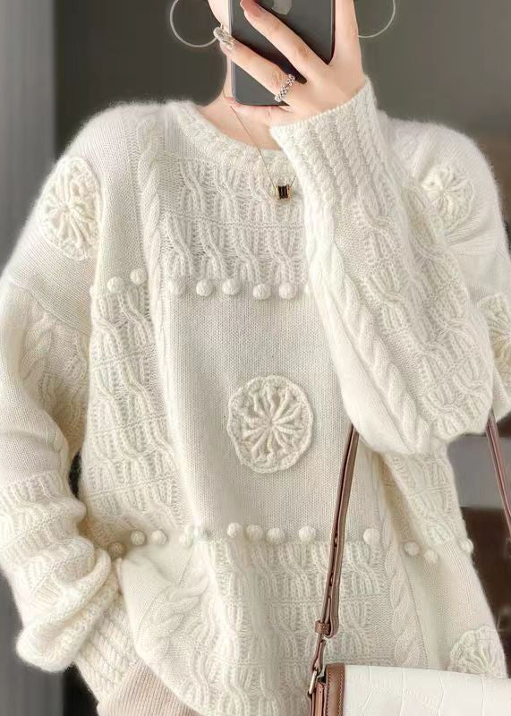 Beautifully Finished Sweater in a Timeless Design