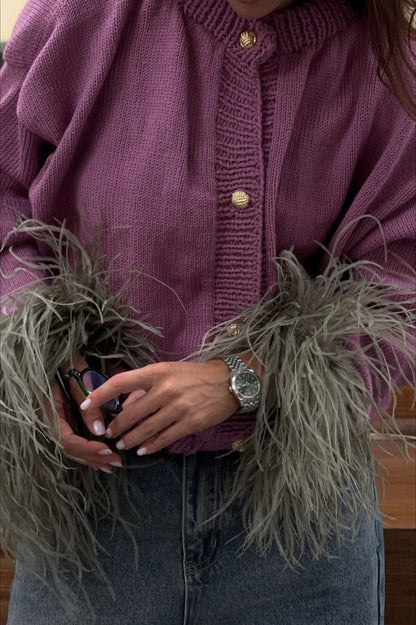 Vintage Inspired Sweater with a Contemporary Edge