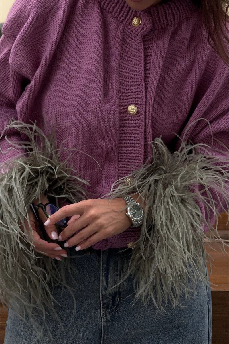 Vintage Inspired Sweater with a Contemporary Edge