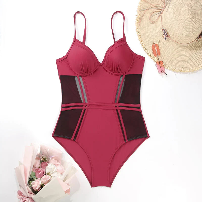 Sophisticated Swimsuit with a Clean Classic Look