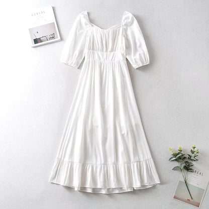 A Vintage Style Dress with Delicate Timeless Details