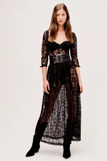 A Vintage Style Dress with Delicate Timeless Details