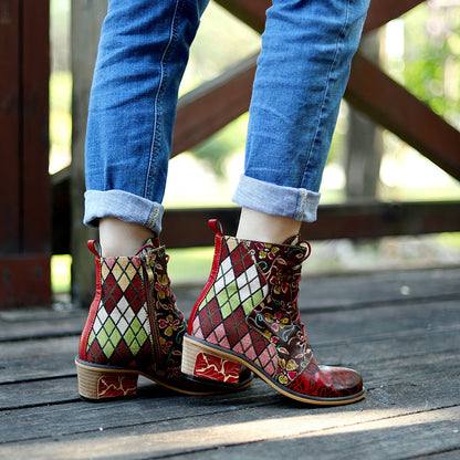 Vintage Inspired Boots with a Contemporary Edge