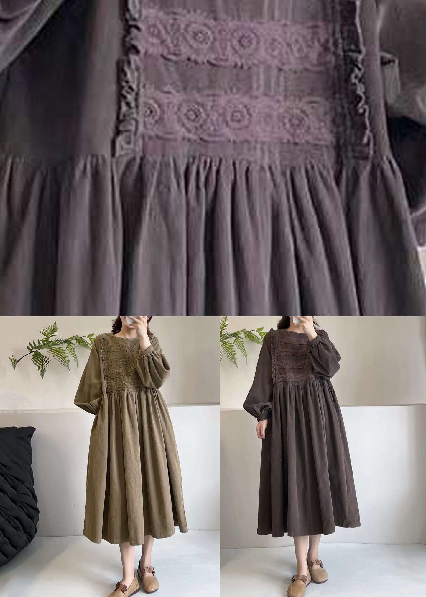 Classic Vintage Dress with a Flattering Fit
