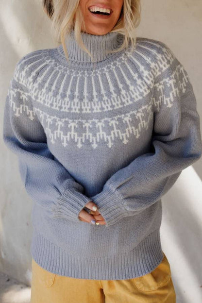 Classic Vintage Sweater with a Flattering Fit