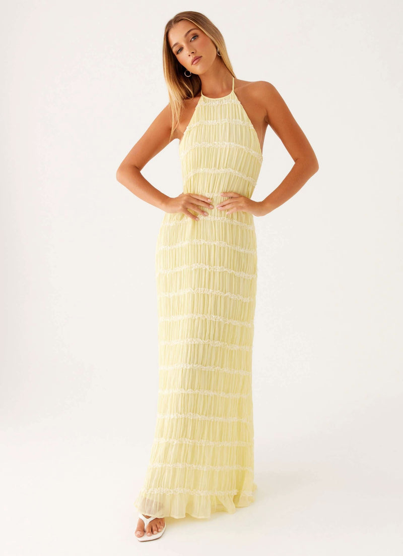 A Vintage Style Dress with Delicate Timeless Details