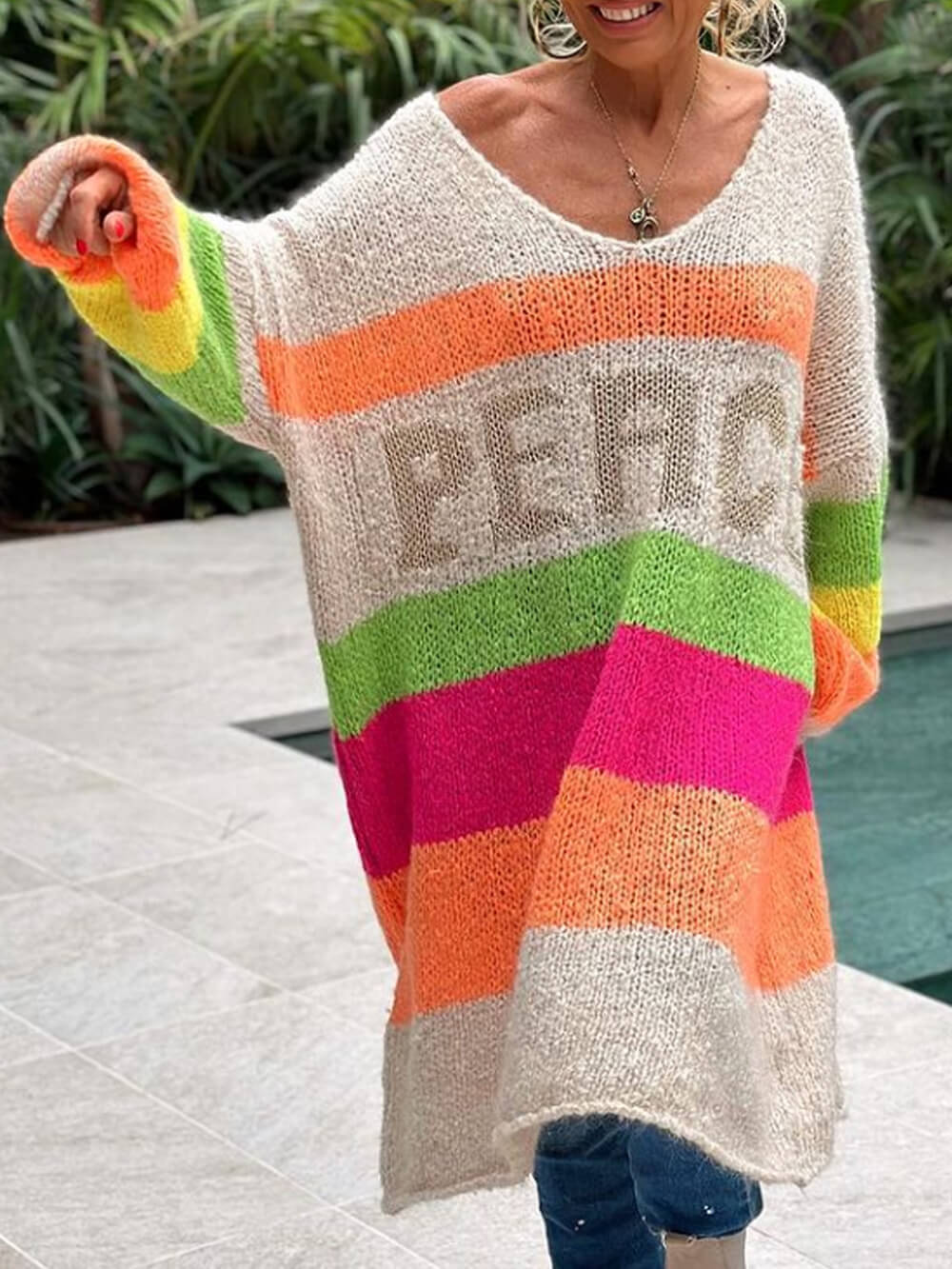 Vintage Inspired Sweater with a Contemporary Edge