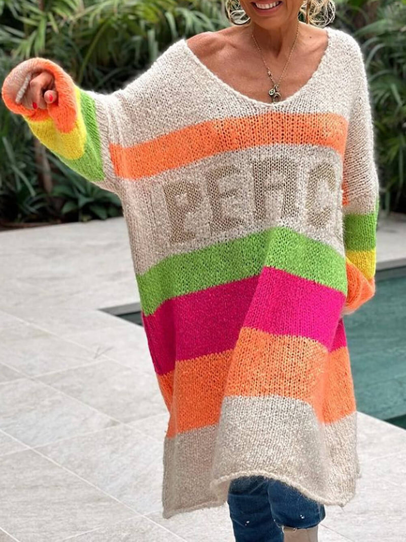 Vintage Inspired Sweater with a Contemporary Edge