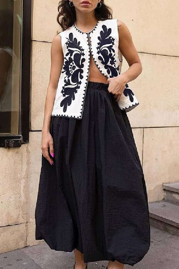 A Vintage Style Jacket with Delicate Timeless Details