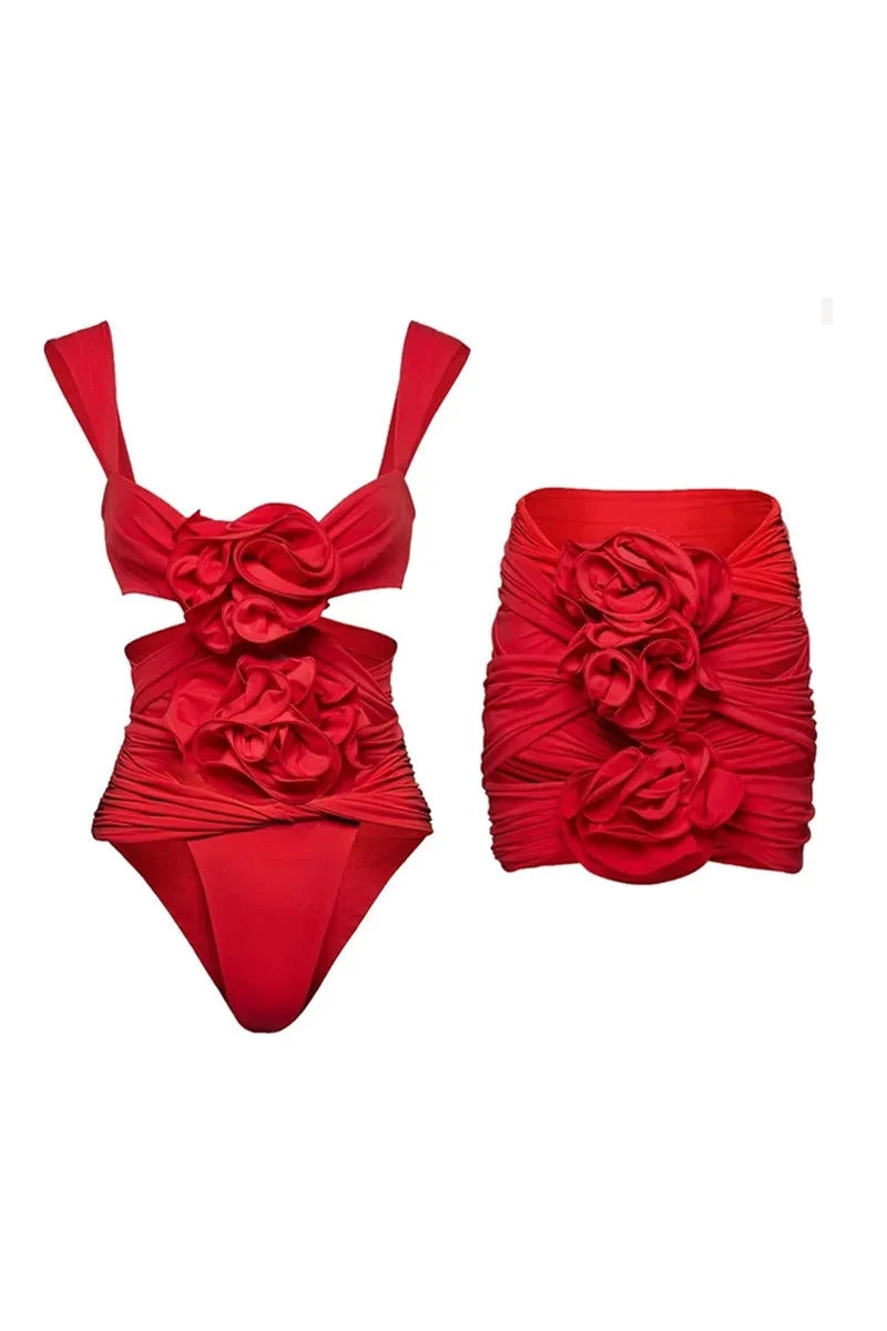 A Vintage Style Swimsuit with Delicate Timeless Details