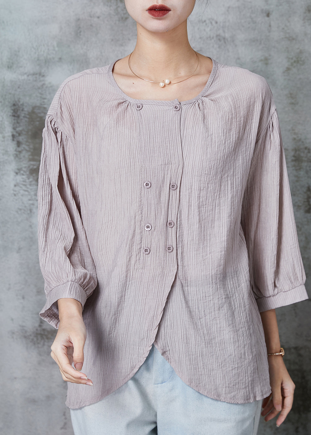 A Vintage Style Shirt with Delicate Timeless Details